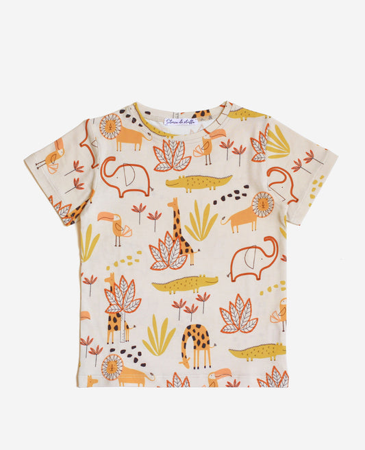 T-shirt Nascondino nella savana